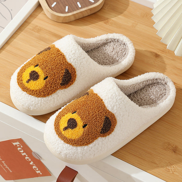 Cartoon Cotton Shoes With Thick Soles And Soft Soles