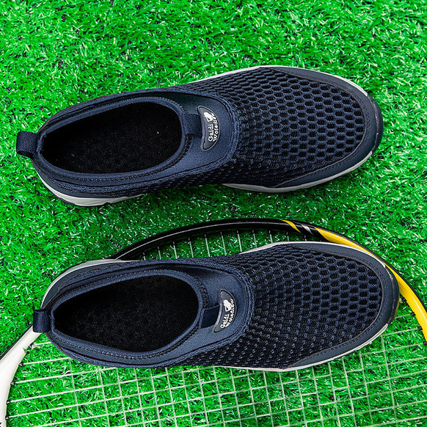 Breathable Mom Large Mesh Walking Shoes