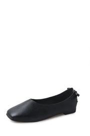 Square Toe Ballet Slip-on Flat Shoes
