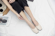 Square Toe Ballet Slip-on Flat Shoes