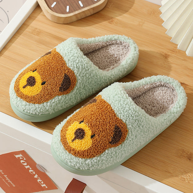 Cartoon Cotton Shoes With Thick Soles And Soft Soles